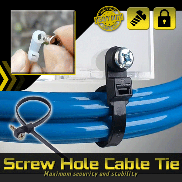 Screw Hole Cable Ties (100pcs/set) – sorakarake